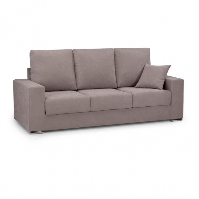 sofá con asiento extraíble regulable.
